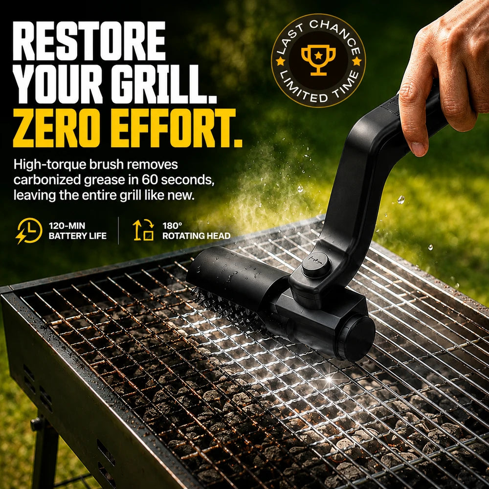 Electric Grill Cleaning Brush