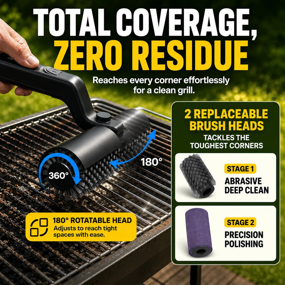 Electric Grill Cleaning Brush
