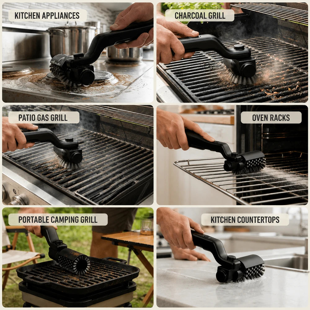 Electric Grill Cleaning Brush